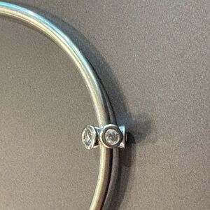 Pandora charm with gemstone accents